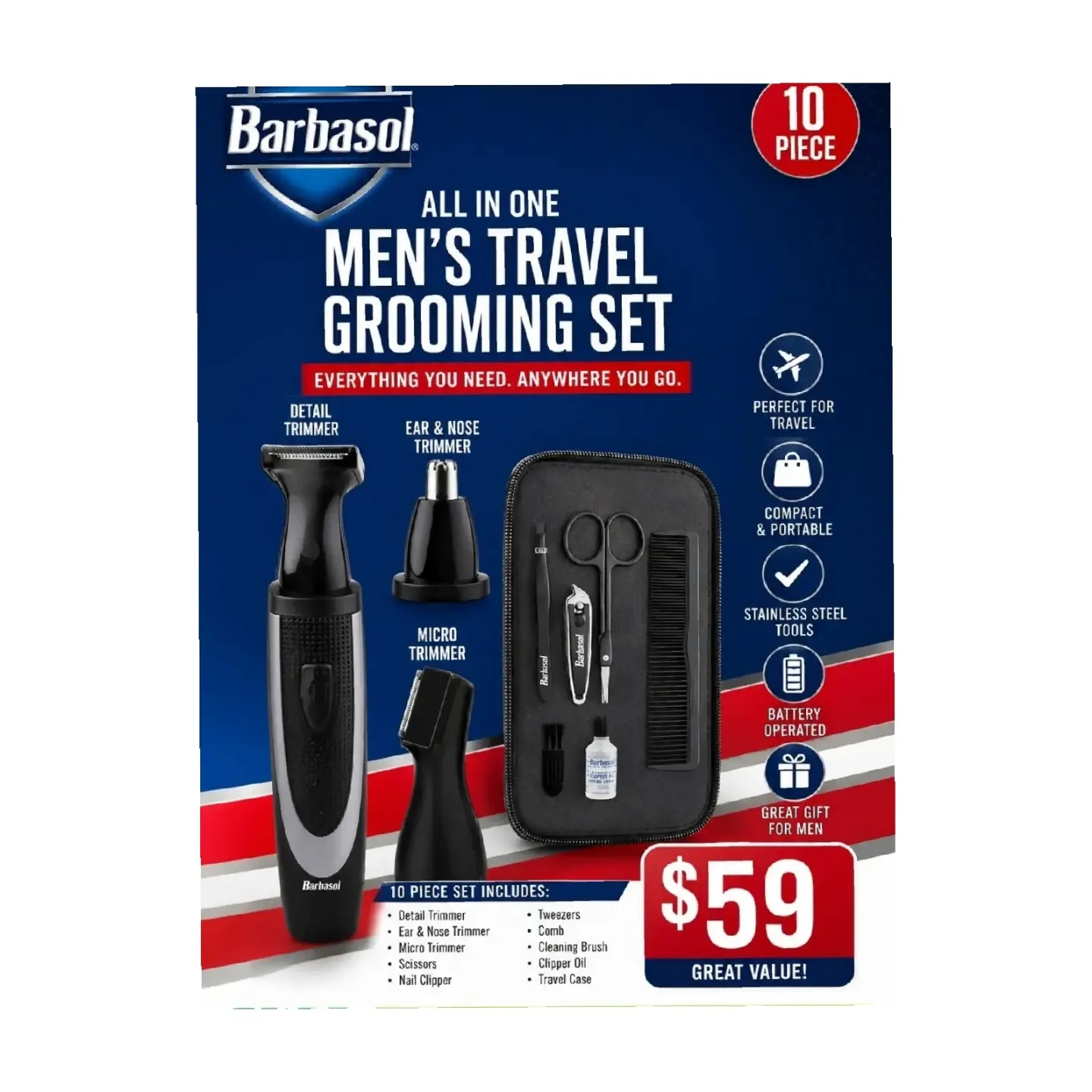 Barbasol & Wahl Grooming Products — Prices from $59 at U&M Varieties
