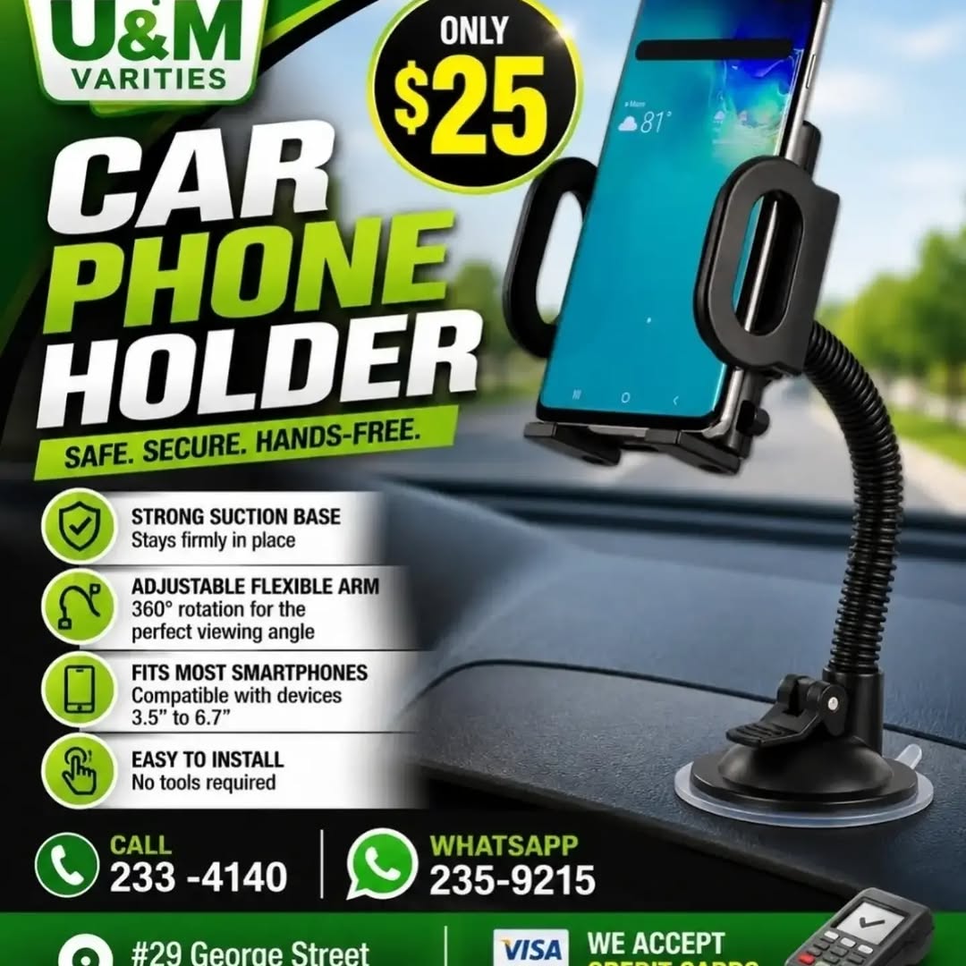 U&M Varieties – Fans & Car Phone Holder Deals