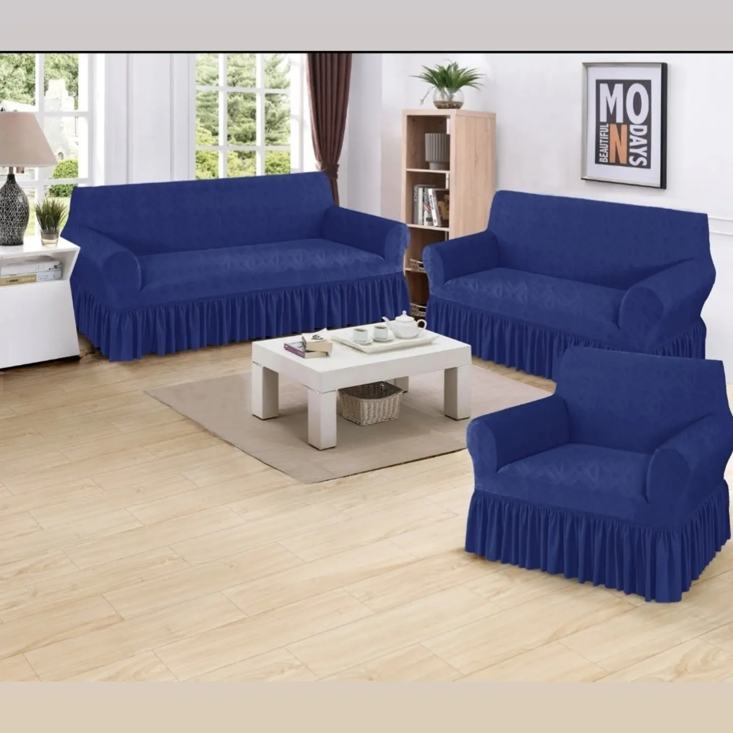 New Arrivals: Frilled Stretch Sofa Covers – From $125