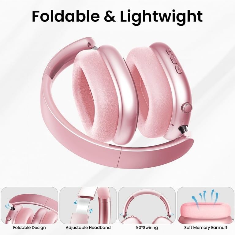 Pink Elite Wireless Headphones – $60