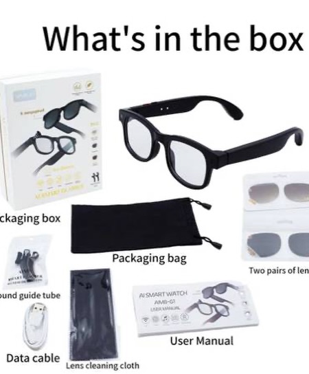 AI Smart Glasses AIMB-G1 – Retail Price USD $199