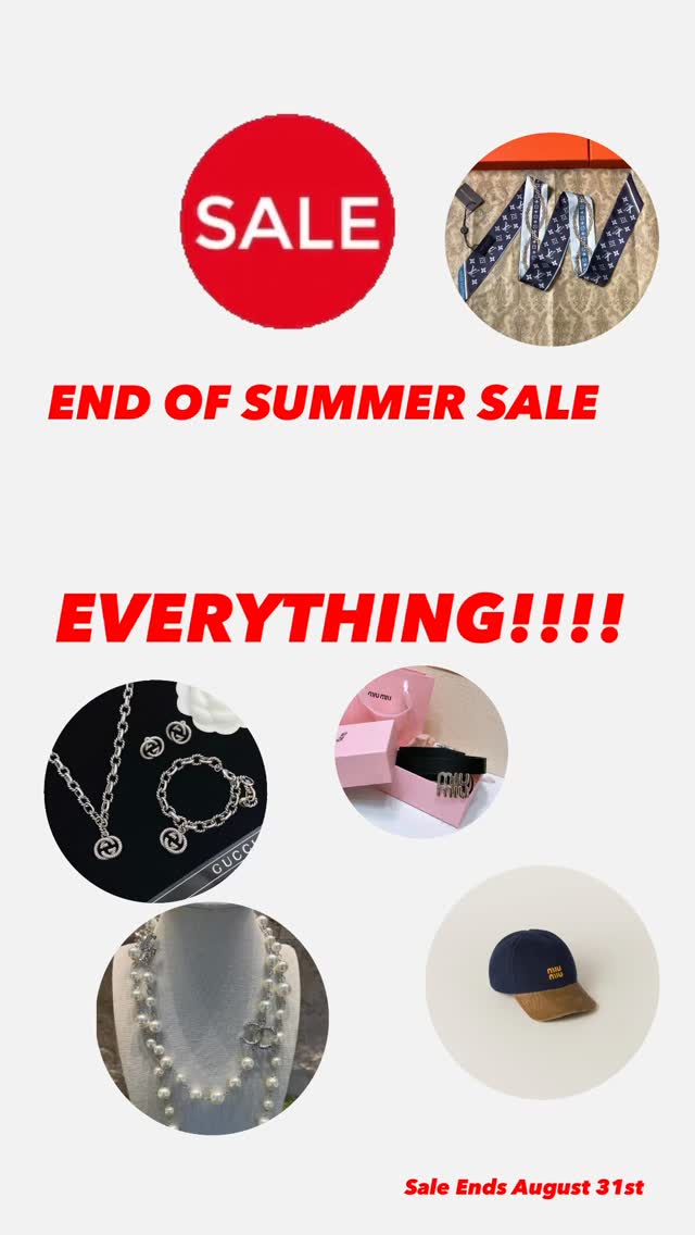End of Summer Sale – Everything on Sale at Chic Little Things