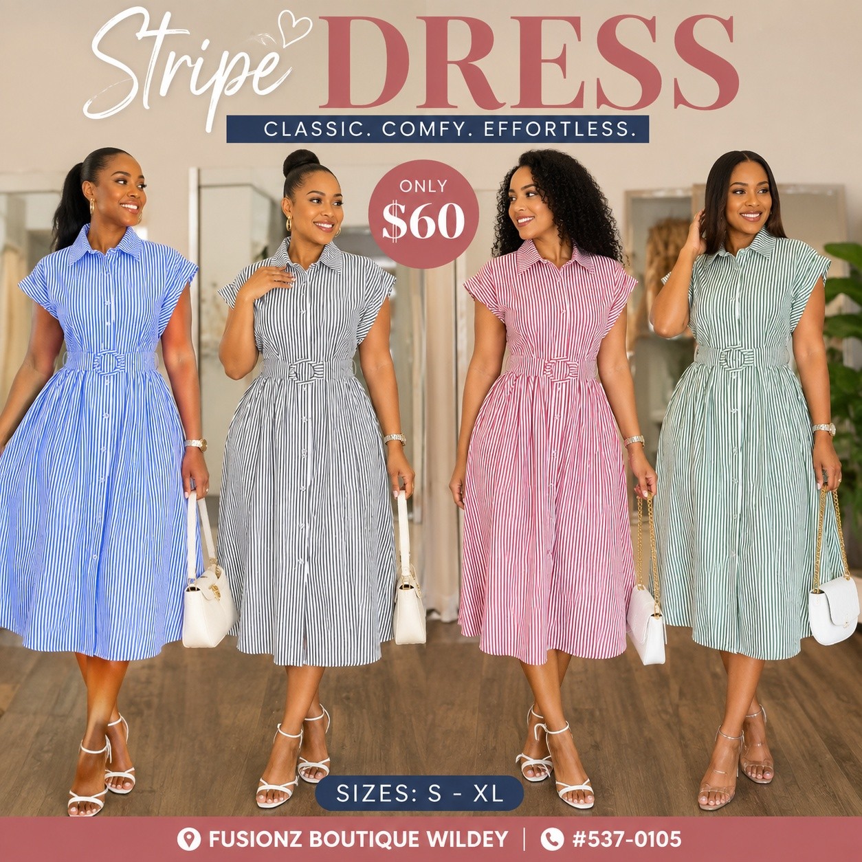 Fusionz Boutique Wildey — Dresses from $40