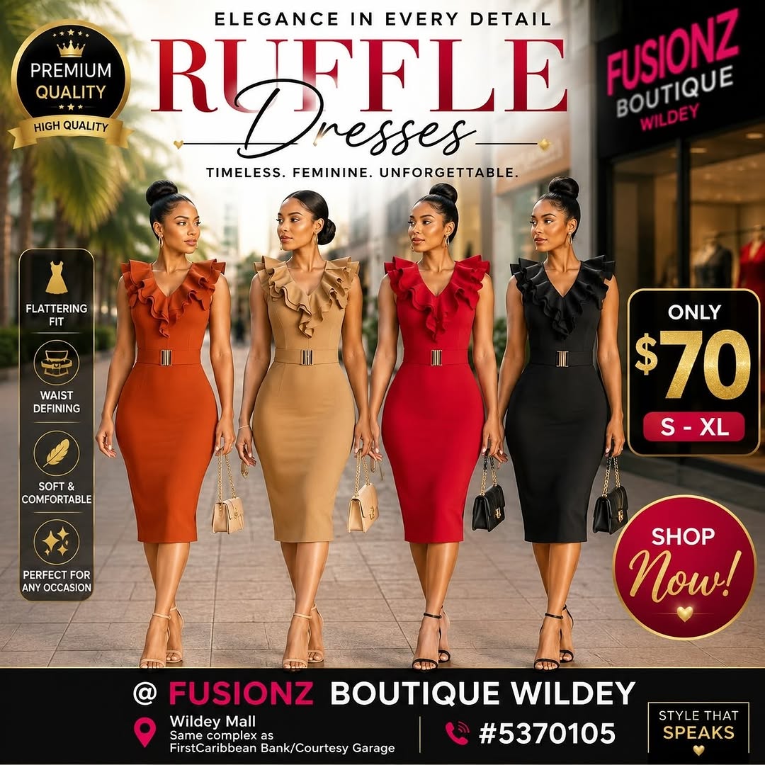 Fusionz Boutique Wildey — Dresses from $50 (New Arrivals)