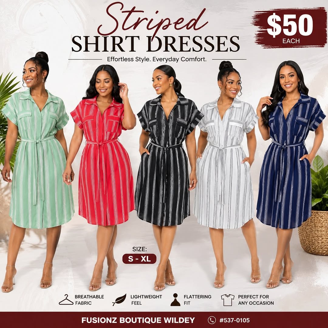 Fusionz Boutique Wildey — Dresses from $50 Each