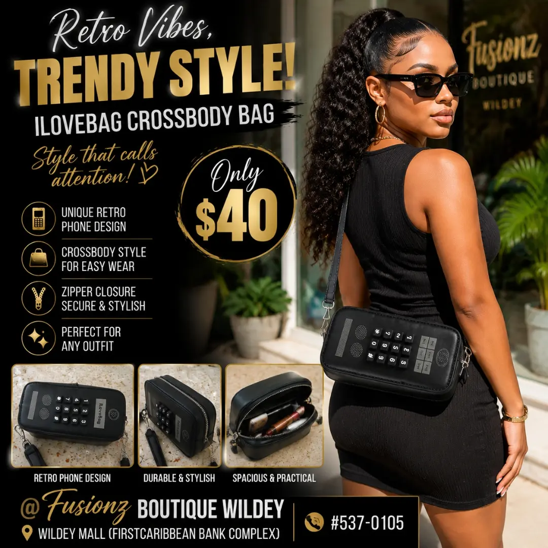 ILoveBag Retro Phone Crossbody Bag – Only $40 at Fusionz Boutique Wildey