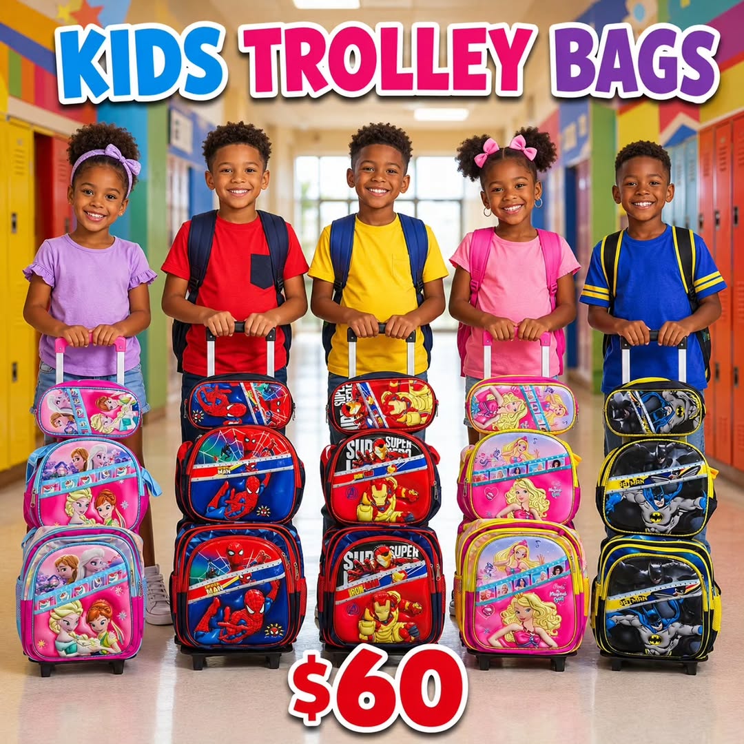 Kids Backpacks & Trolley Bags – Back to School Prices from $25