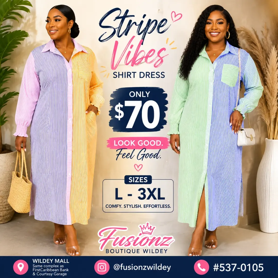Long Dresses Collection – Multiple Styles from $65 at Fusionz Boutique Wildey