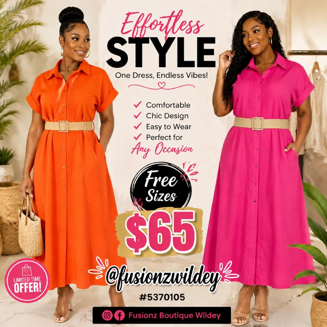 Long Dresses Collection – Multiple Styles from $65 at Fusionz Boutique Wildey