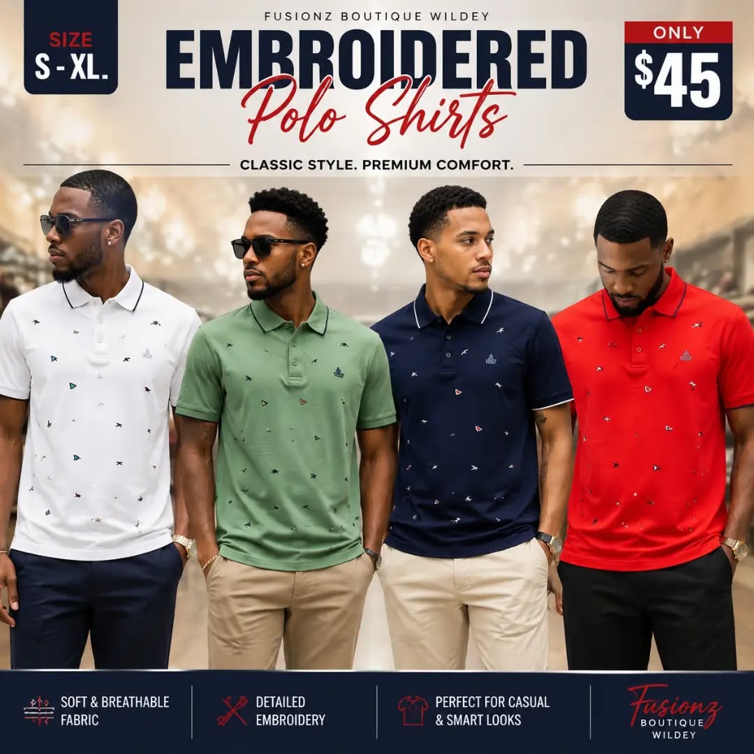 Fusionz Boutique Wildey – Men's Shirts from $45