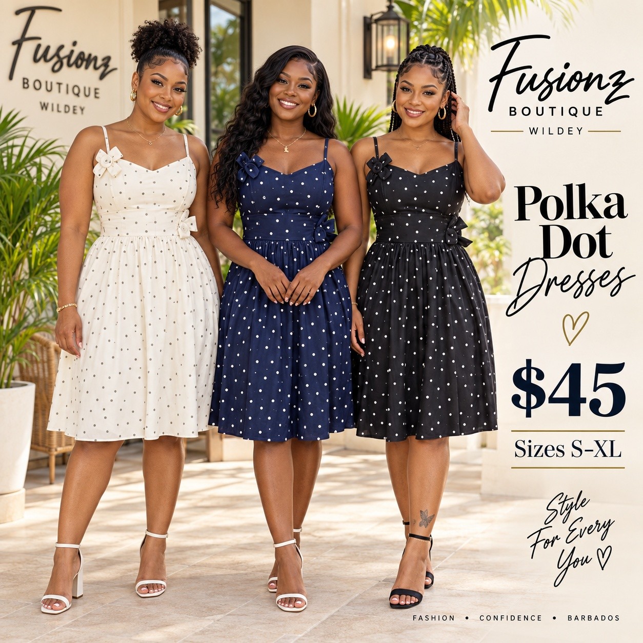 Fusionz Boutique Wildey – Long Dresses from $65