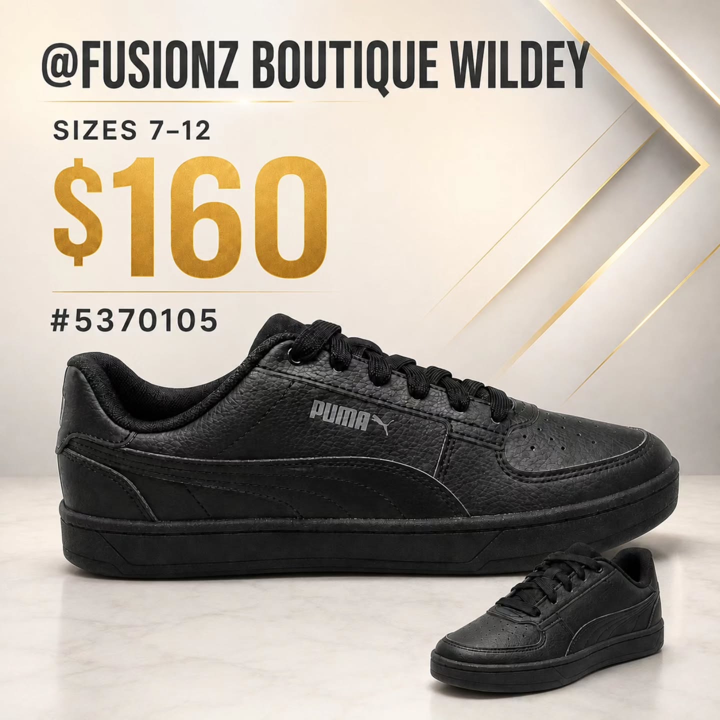 Puma Sneakers at Fusionz Boutique Wildey – From $150
