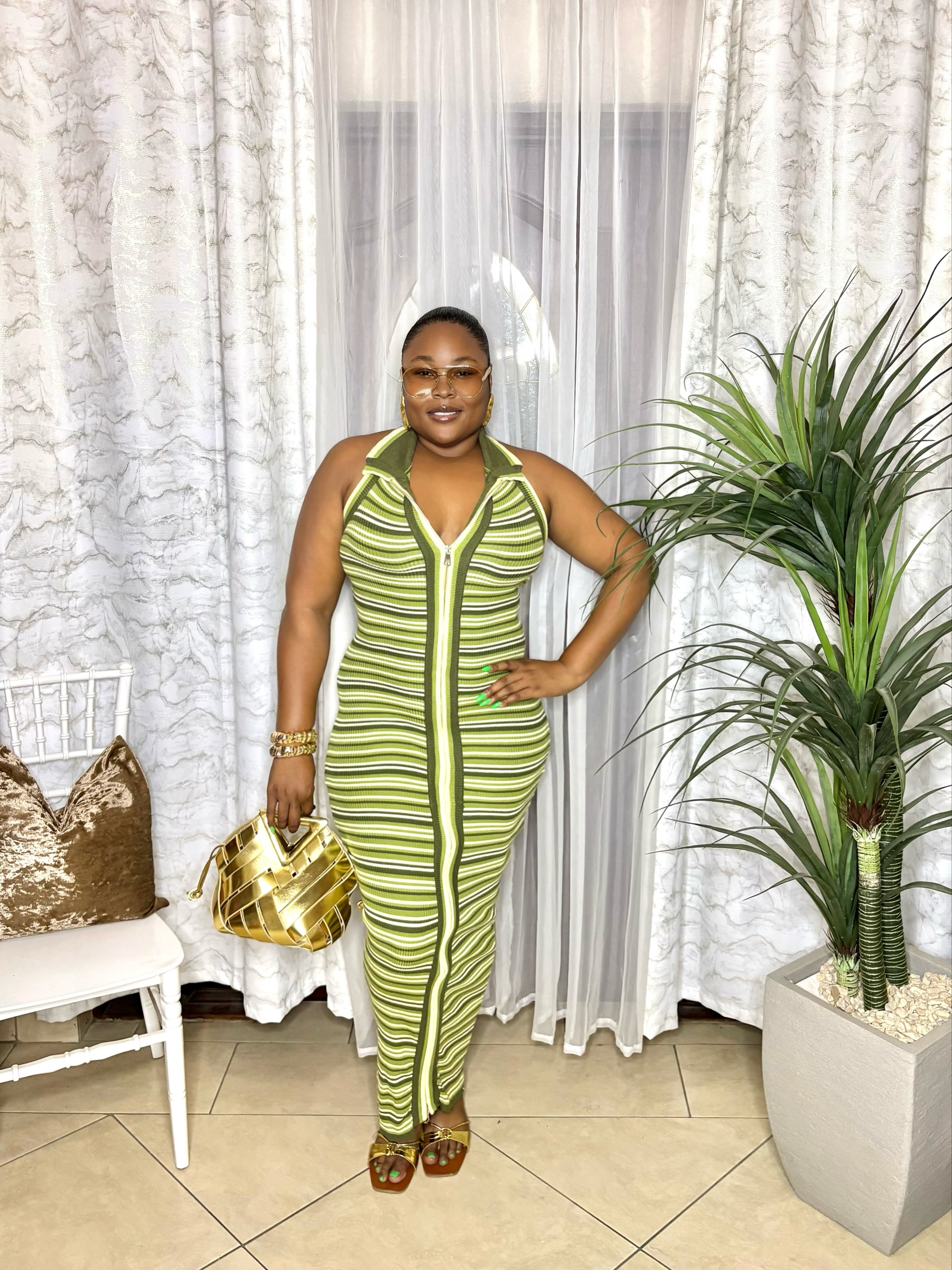 Born in the 90's Zip Front Dress & Accessories – KCs Kloset