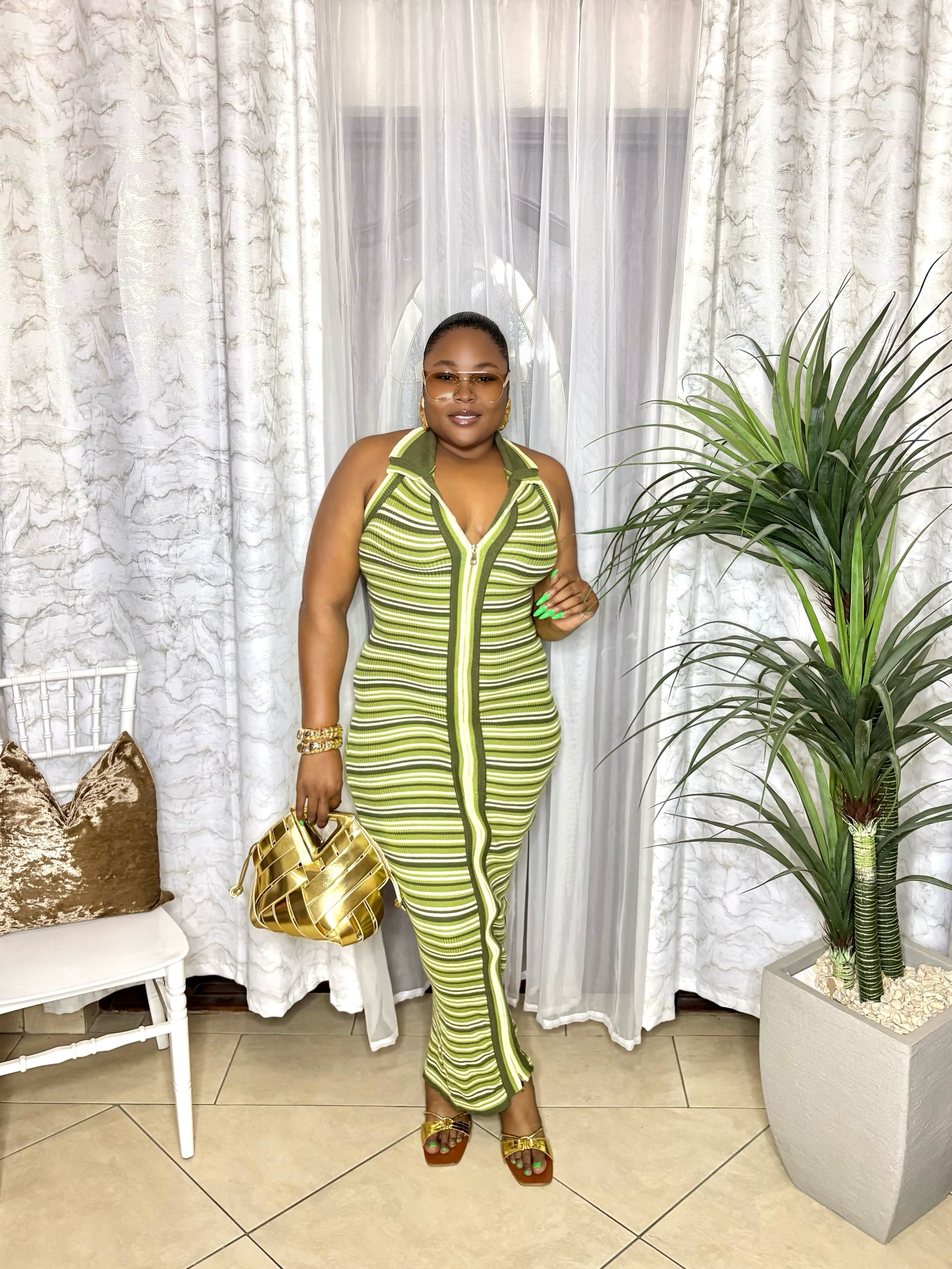 Born in the 90's Zip Front Dress & Accessories – KCs Kloset