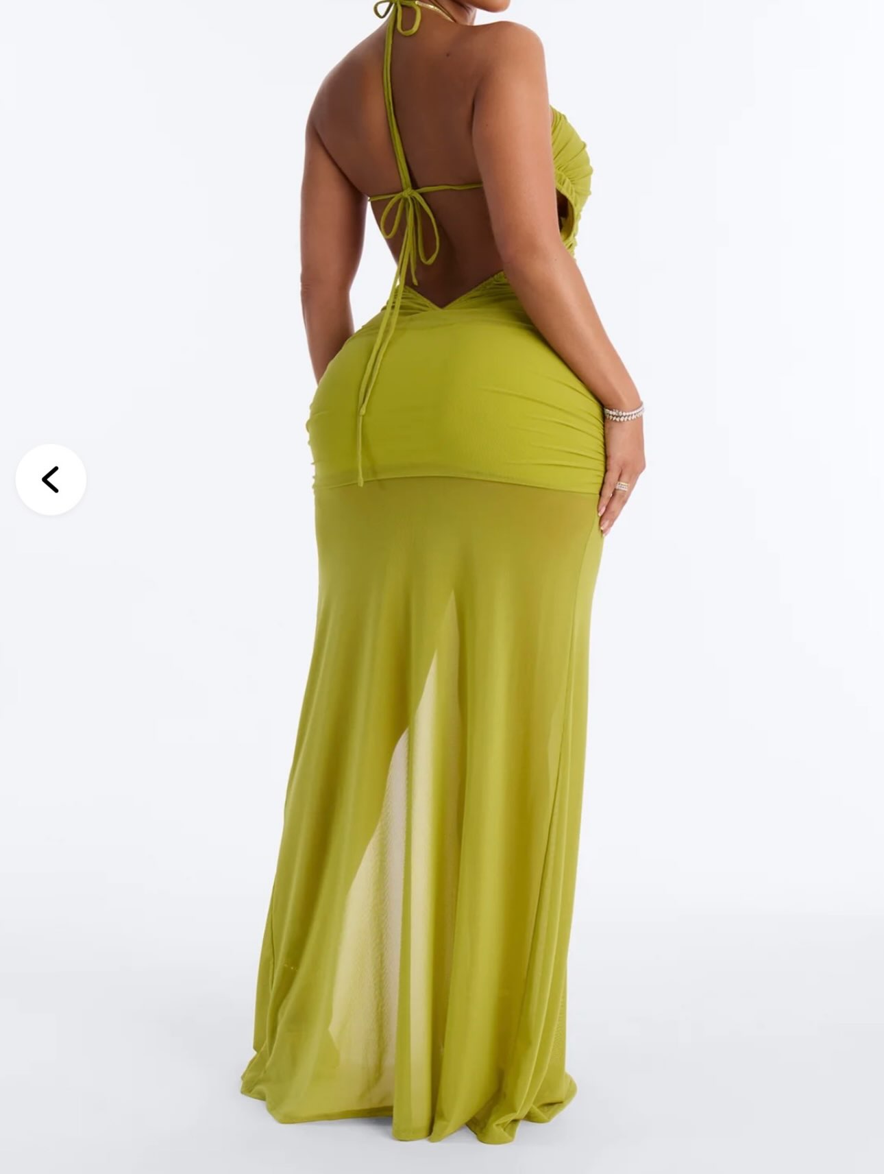 Lime Green Mesh Dress & Accessories – Prices from $45