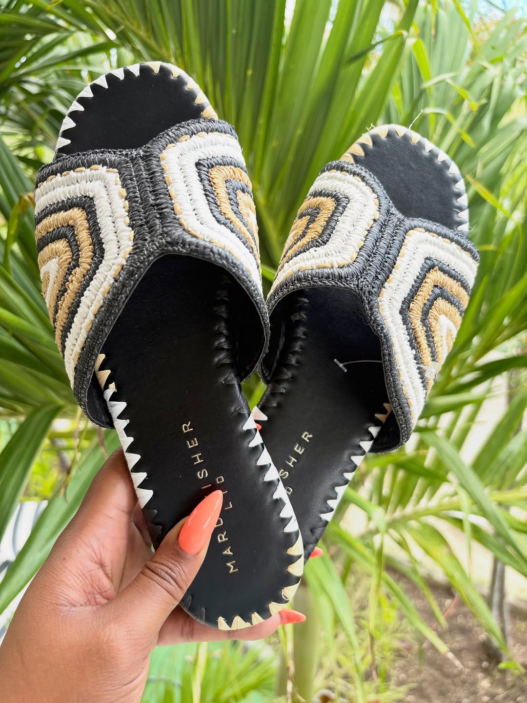 Authentic Marc Fisher Slides – $135.00