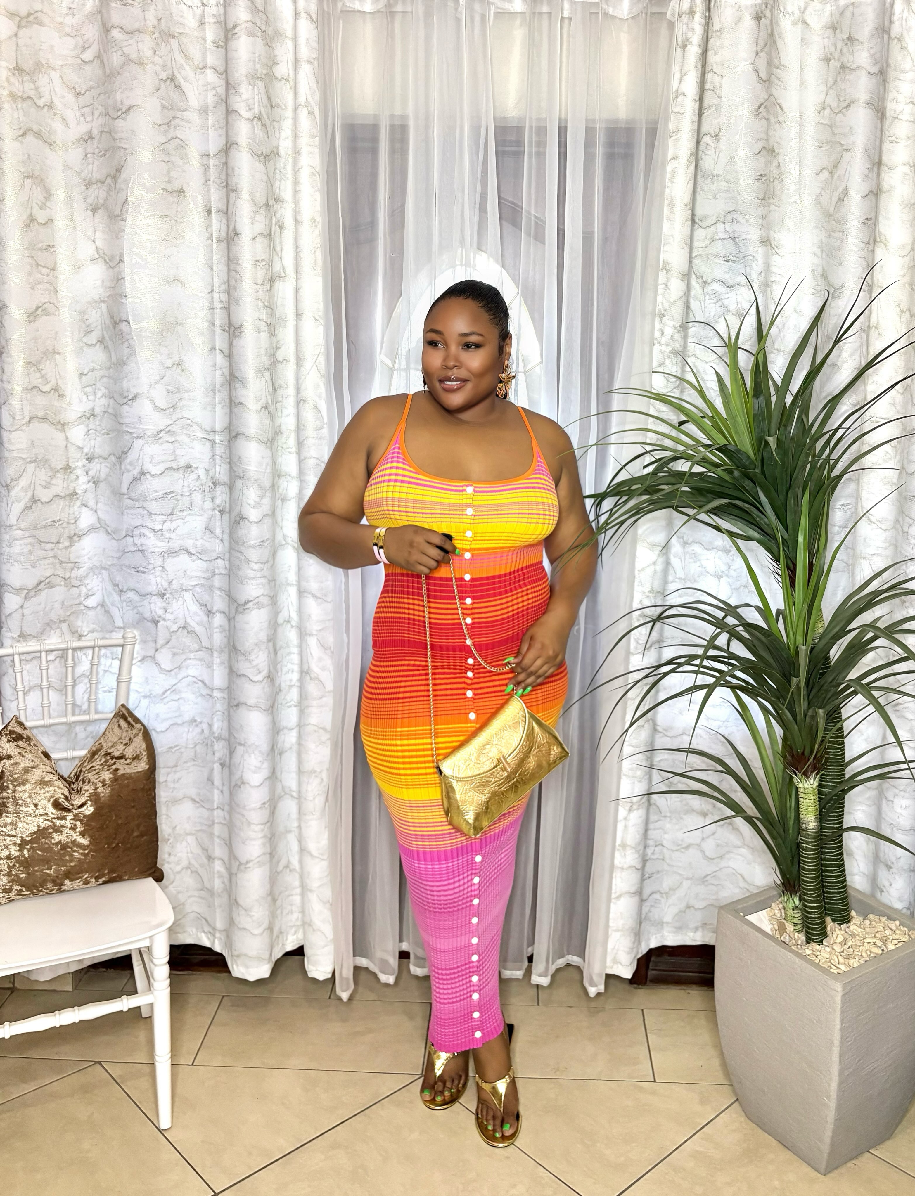 Ombré Maxi Knit Dress & Accessories – Priced from $40