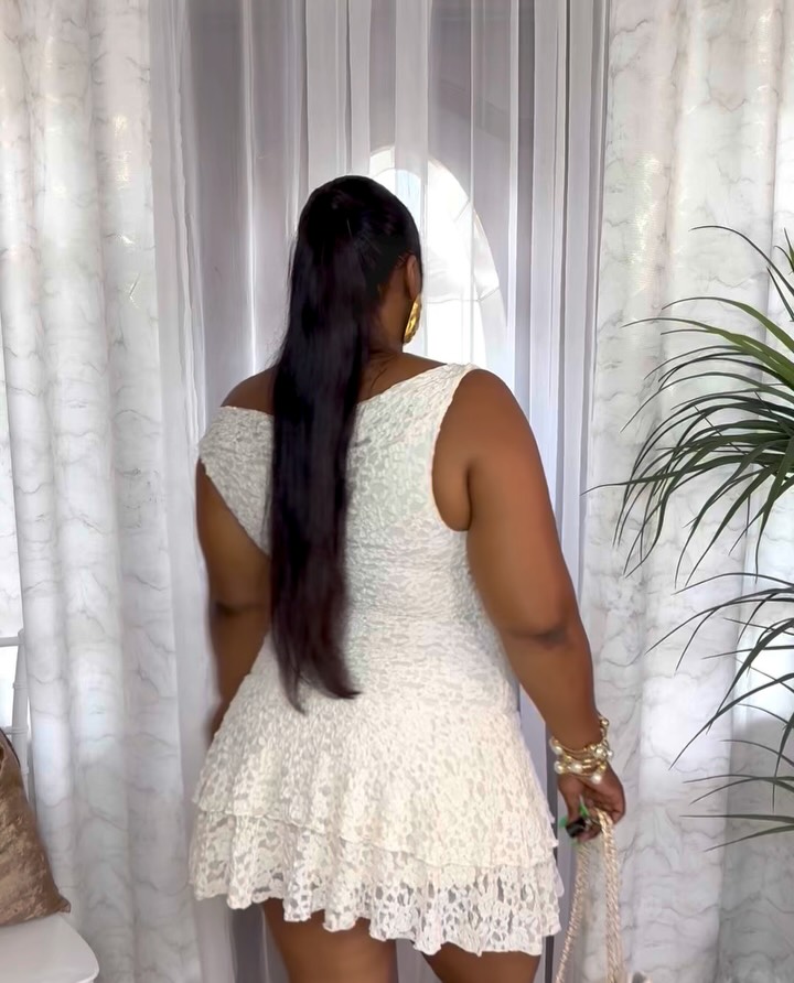 Off White Lace Dress & Accessories – KC's Kloset