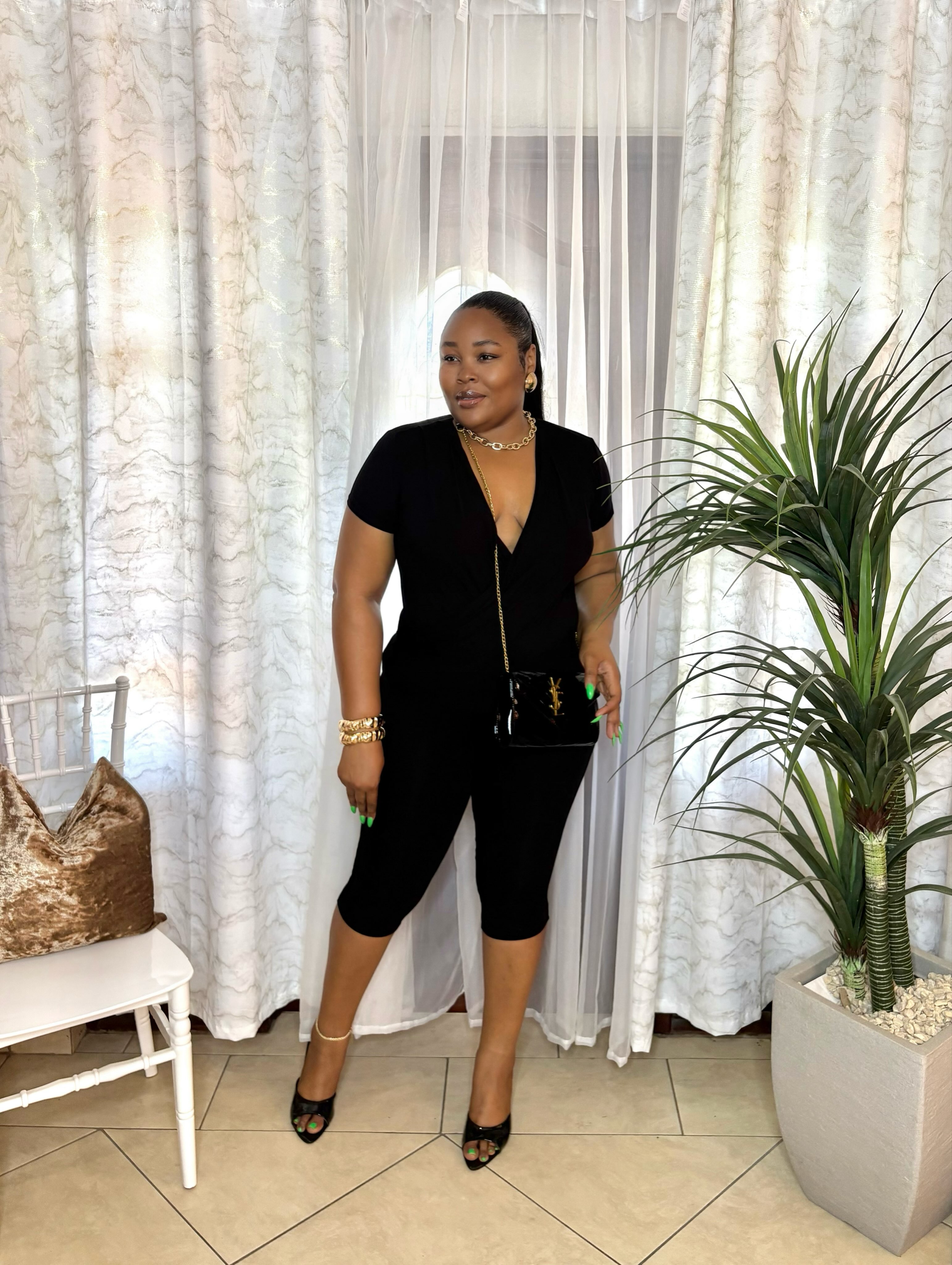 2-Piece Black Casual Set & Accessories – Prices from $25