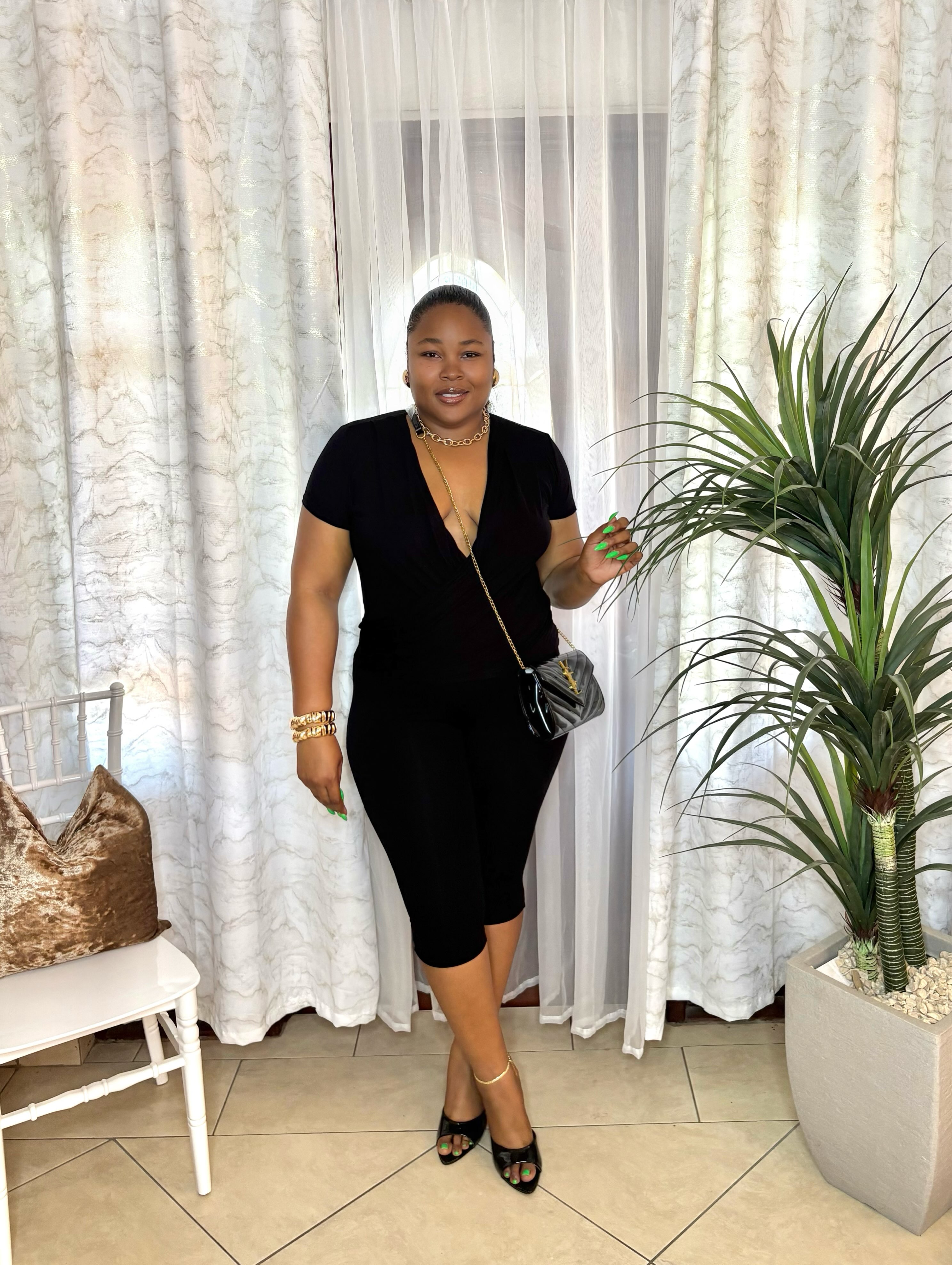 2-Piece Black Casual Set & Accessories – Prices from $25