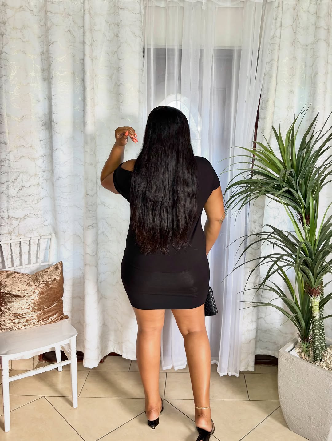 Black Band Dress, Dupe Bag & Sunnies – KCs Kloset