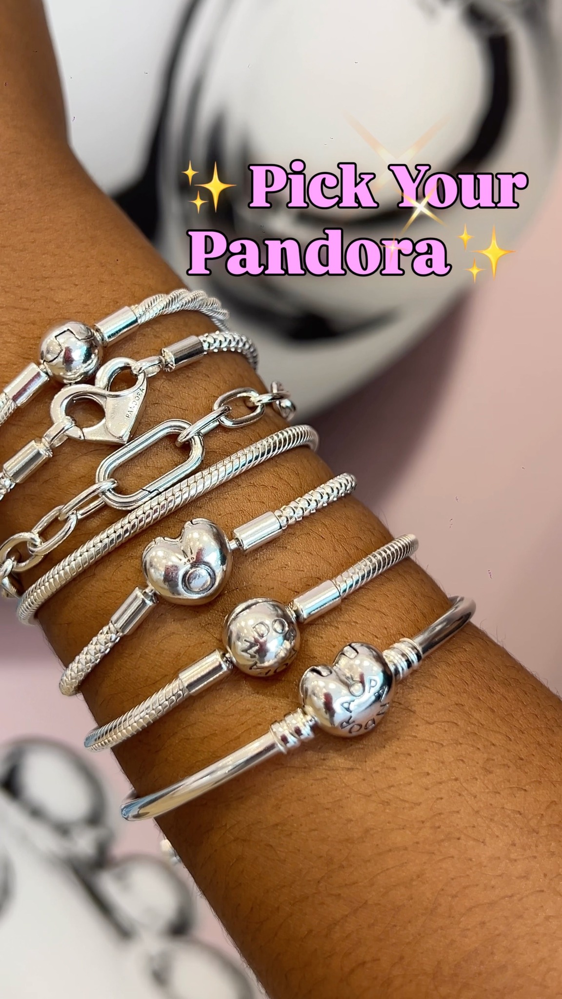 Free Bracelet with Pandora Purchase – Spend US$135 or More