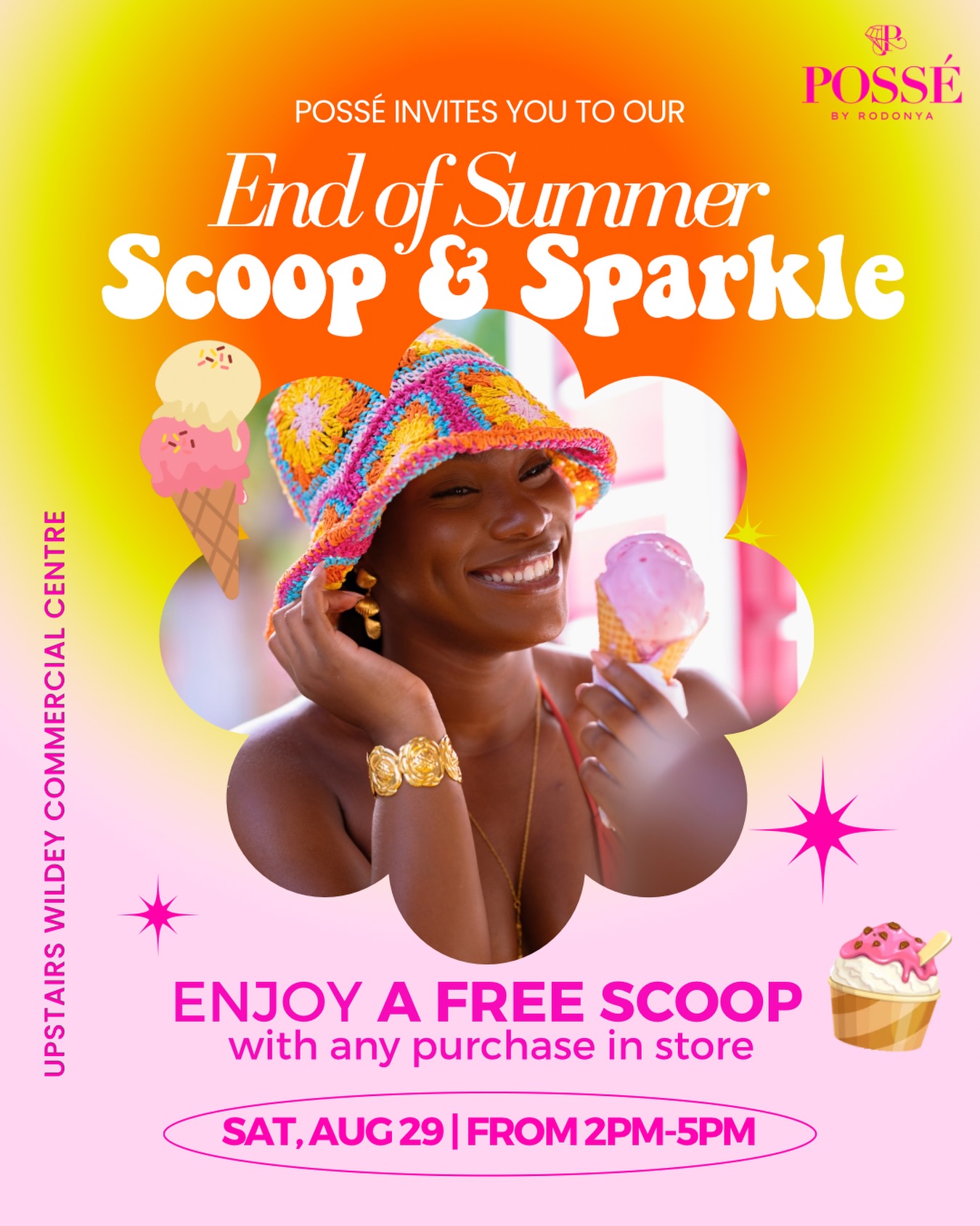 End of Summer Scoop & Sparkle – Free Ice Cream Scoop with Any Purchase