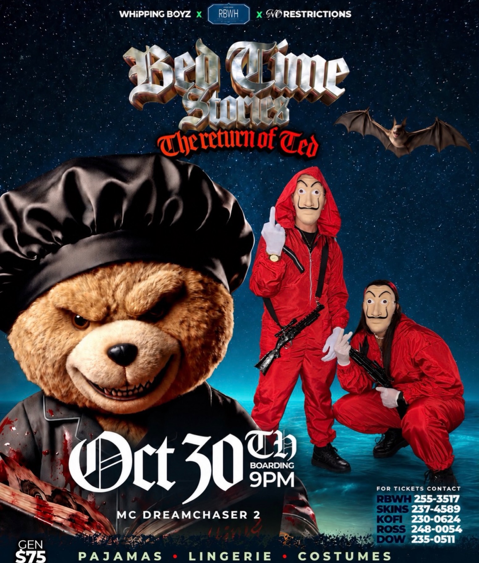 Bedtime Stories: The Return of Ted – Pajama Party Cruise