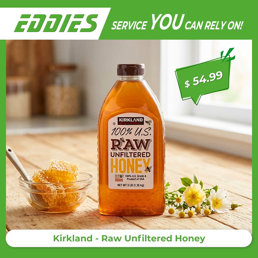 Honey Selection at Eddies Supermarket – From $28.99