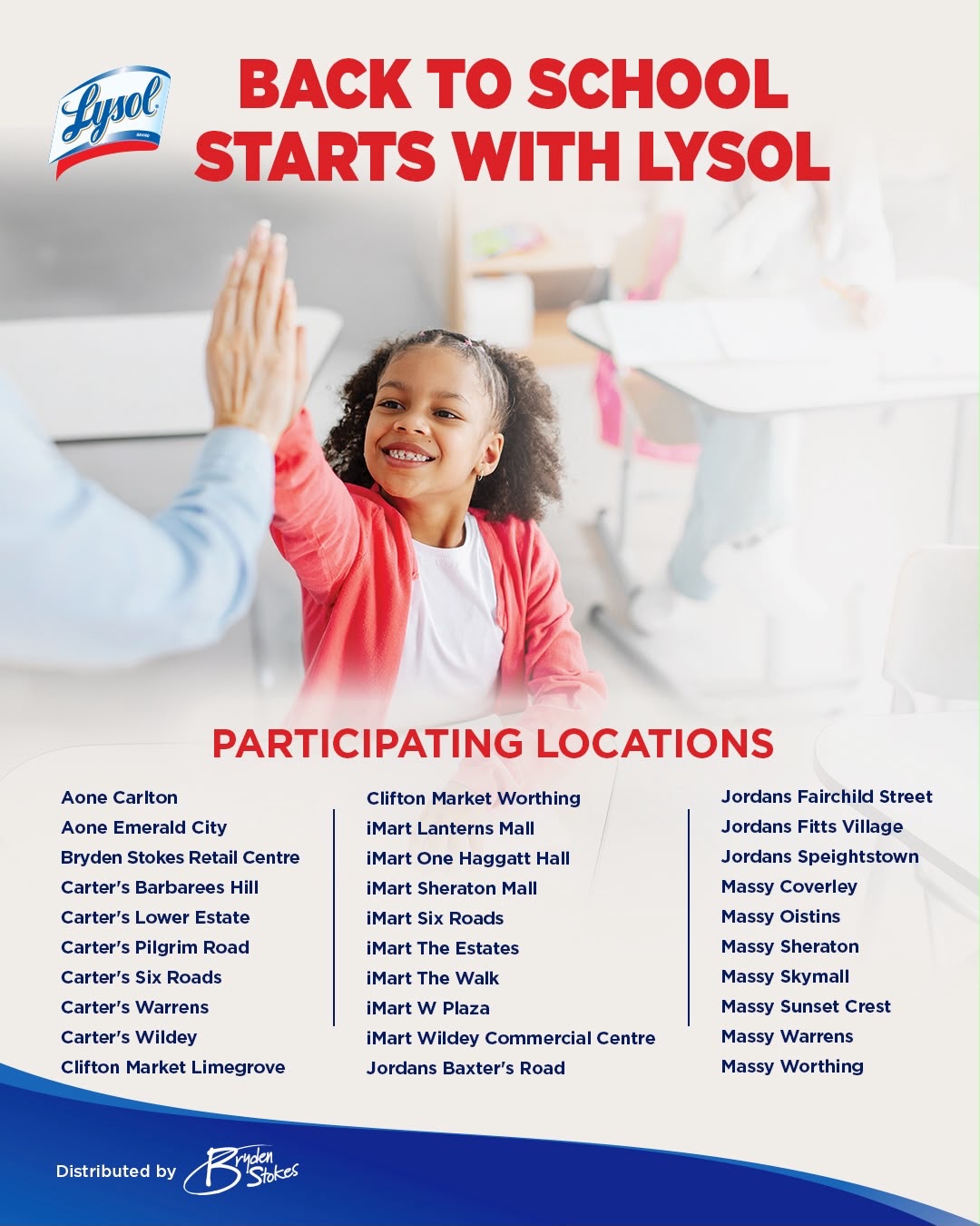 Back to School with Lysol – Buy 2 Products & Win $1,500 Cash + Weekly Prizes