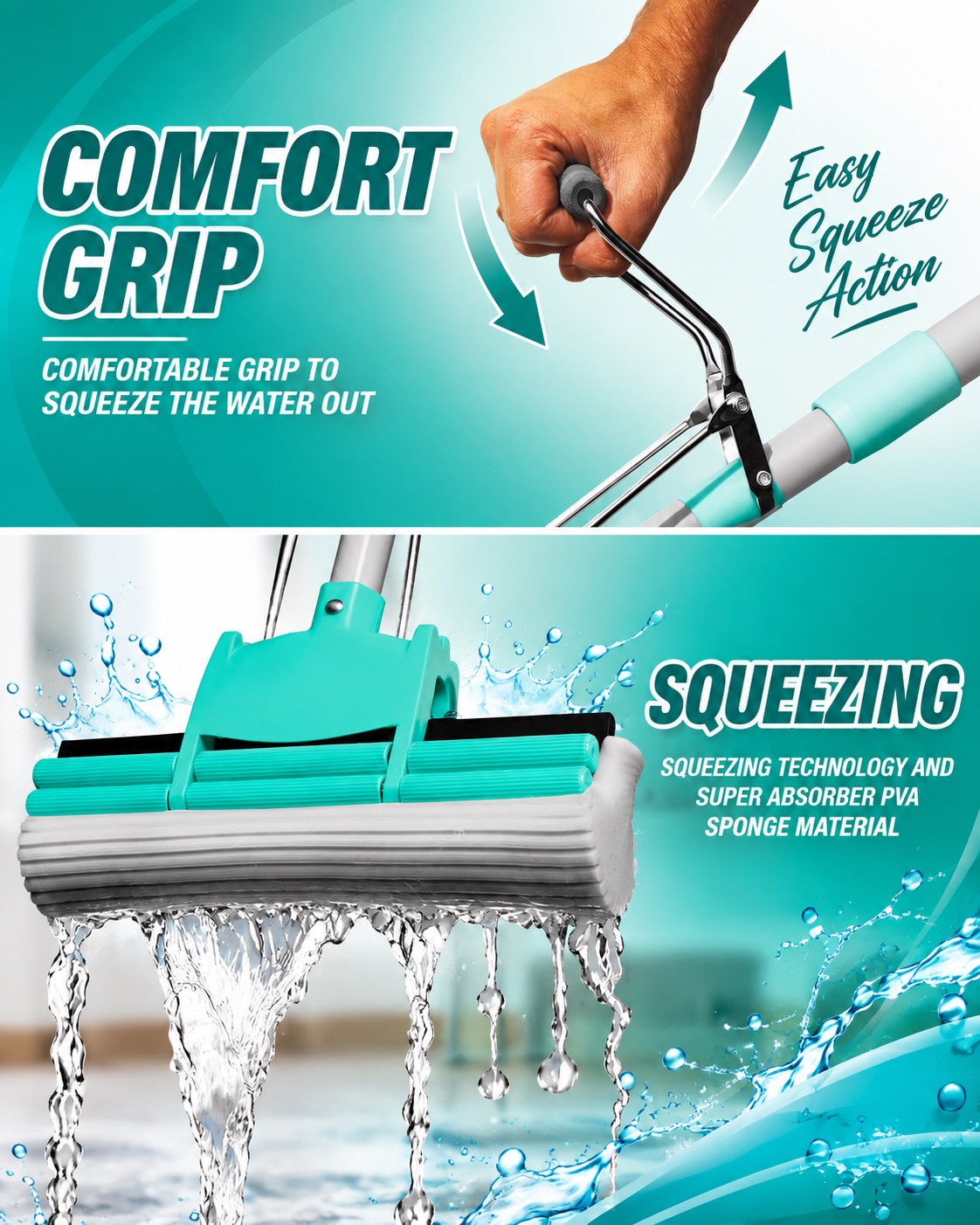 Squeeze Mop for Only $19 at H&Y Home Depot
