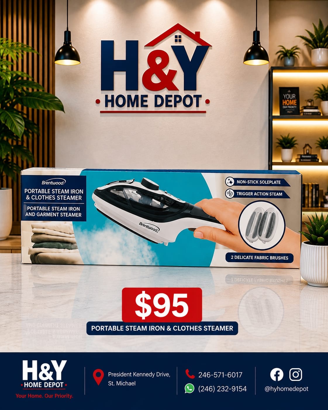 Back to School Iron Sale at H&Y Home Depot