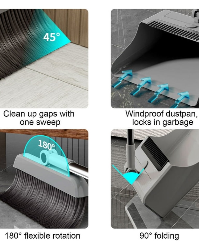 Dustpan + Brush + Broom Set – Only $25 at H&Y Home Depot
