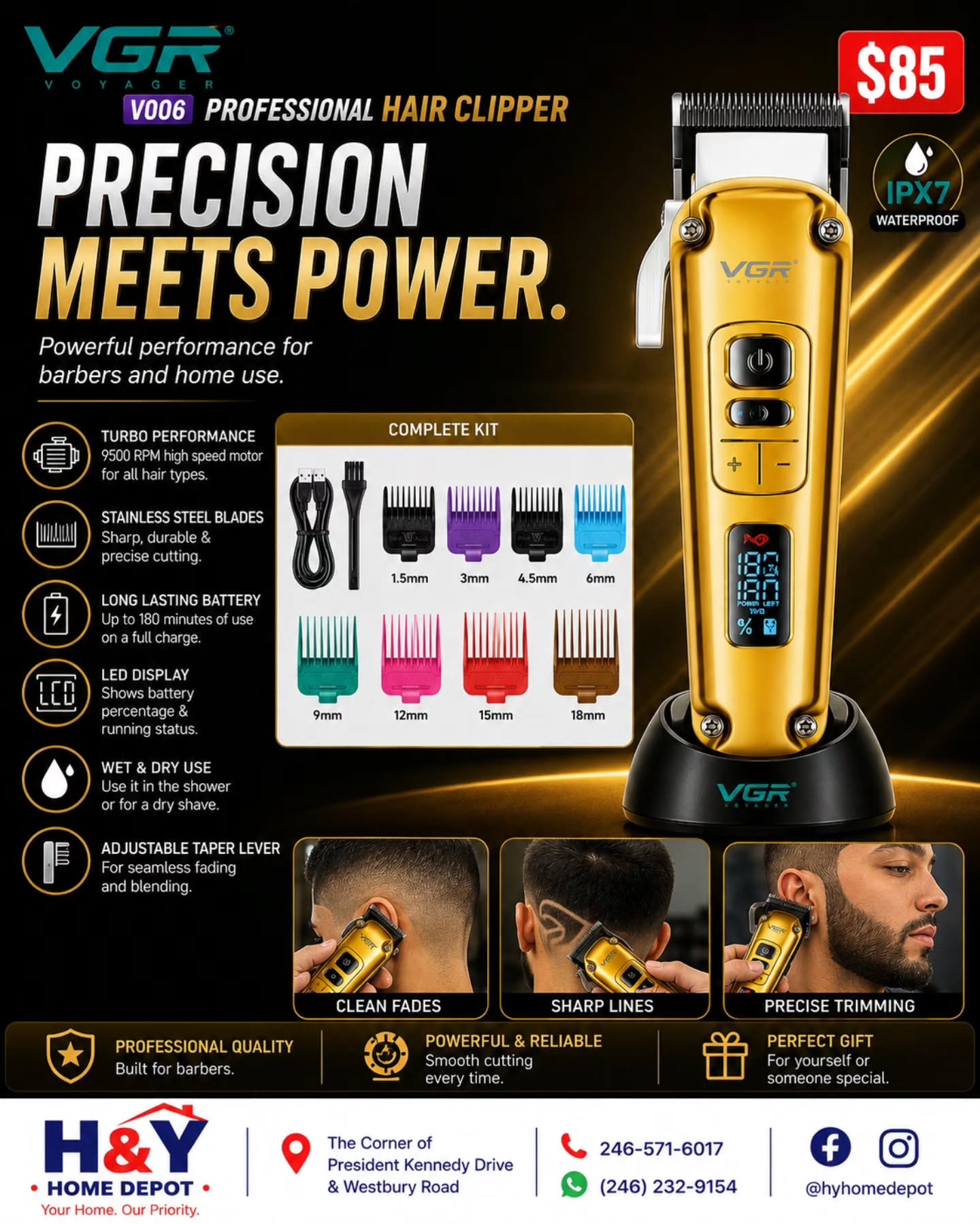 Grooming Essentials at H&Y Home Depot – From $29