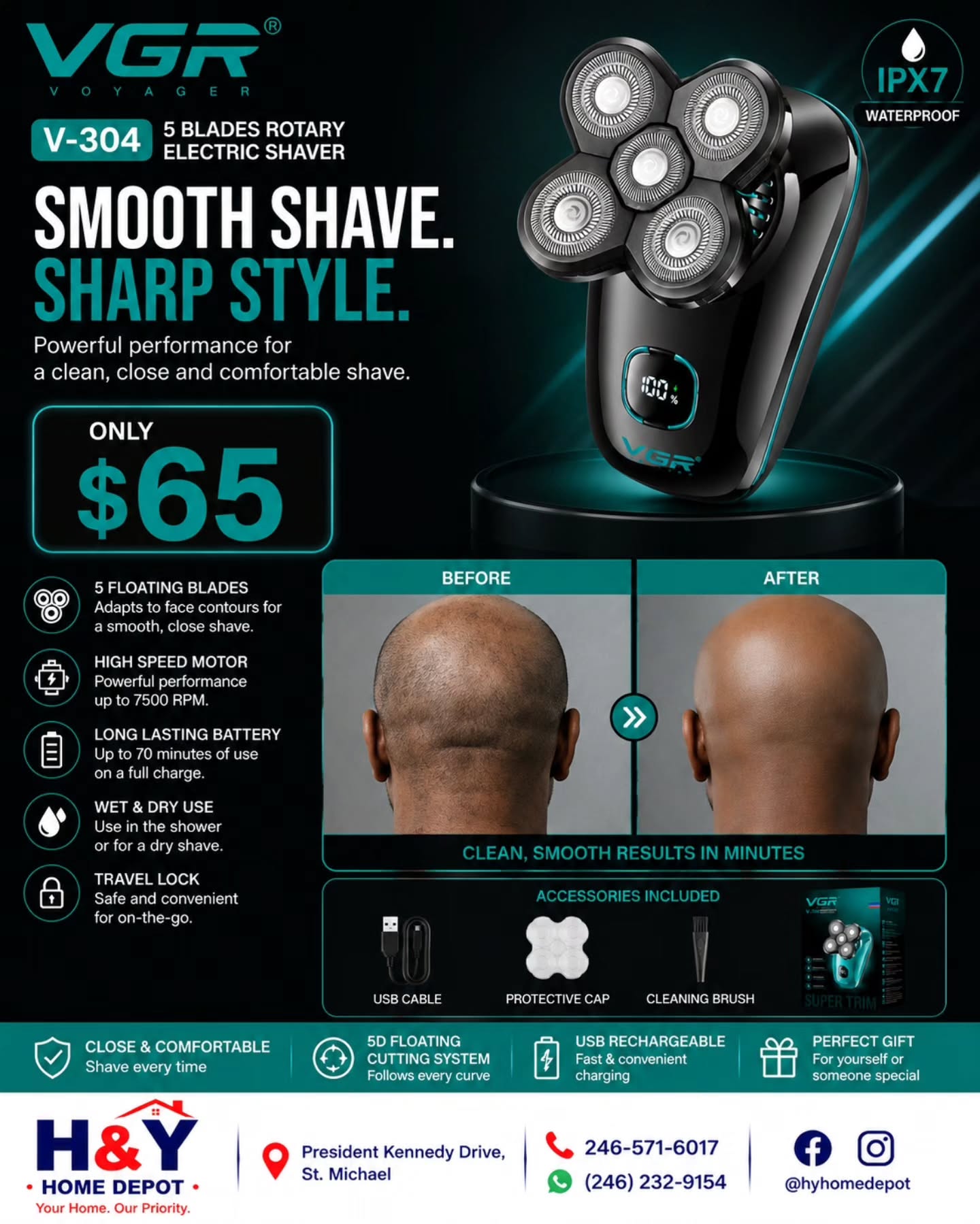 Grooming Essentials at H&Y Home Depot – From $29