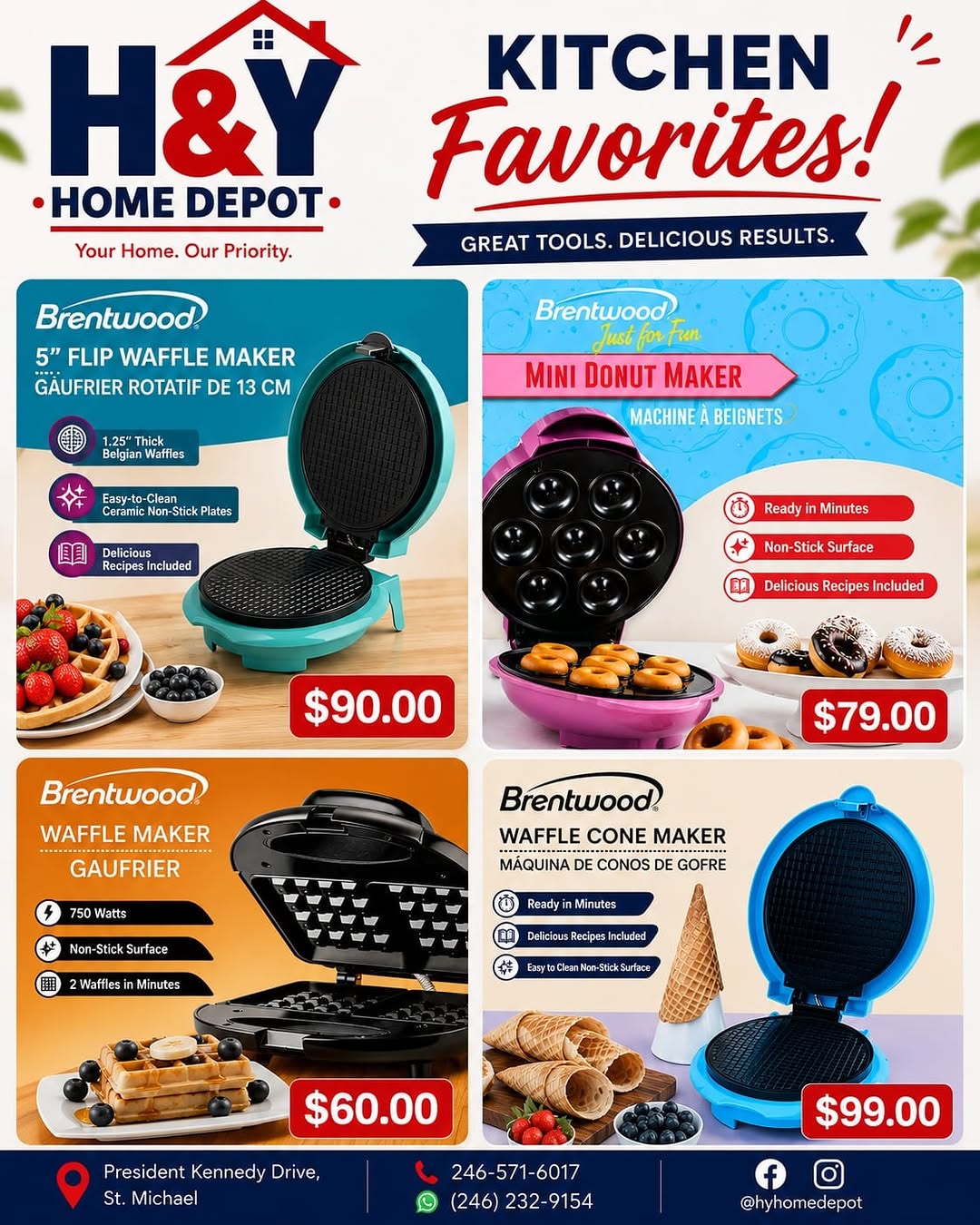 H&Y Home Depot Kitchen Favourites – Cookware, Appliances & More at Listed Prices