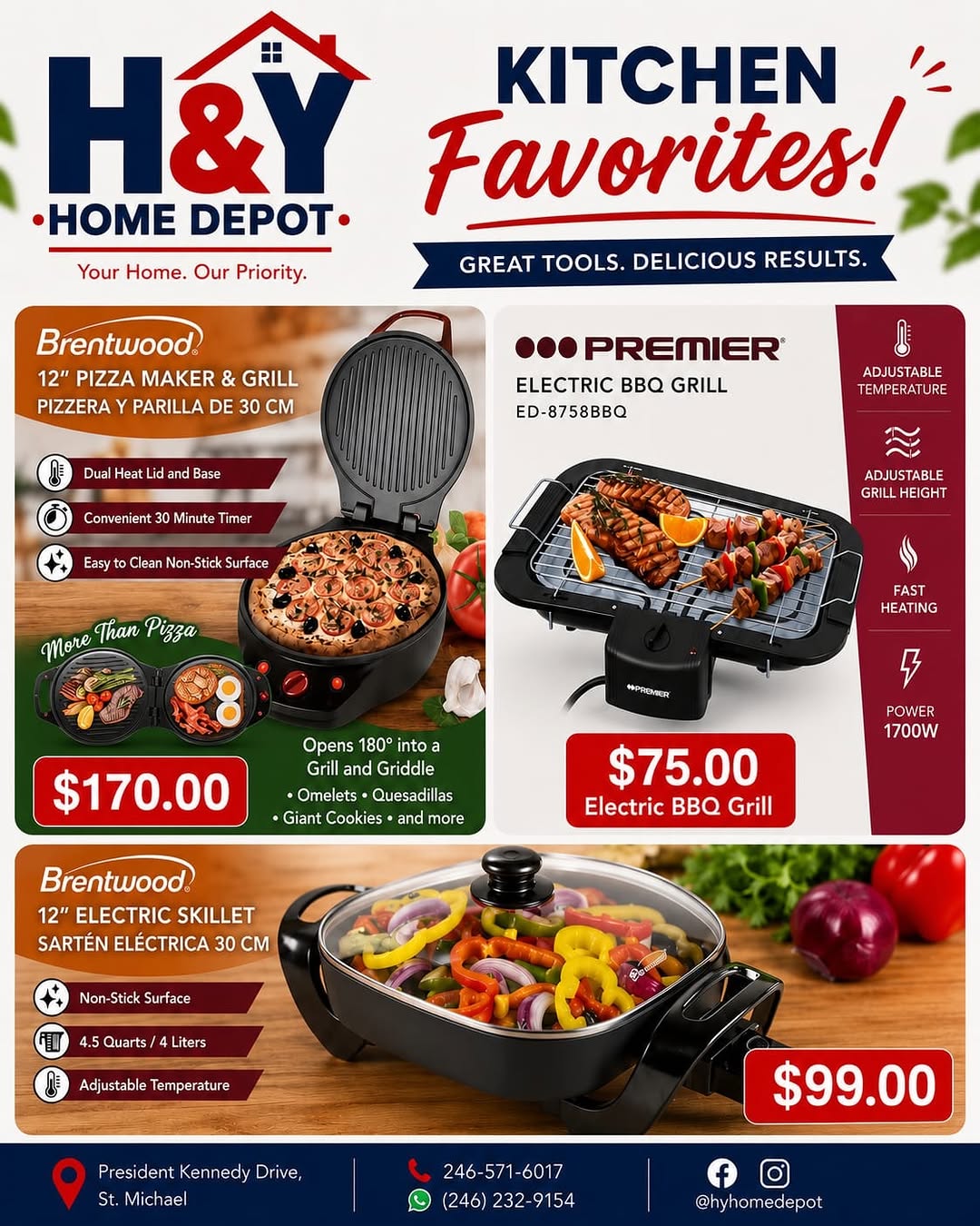 H&Y Home Depot Kitchen Favourites – Cookware, Appliances & More at Listed Prices