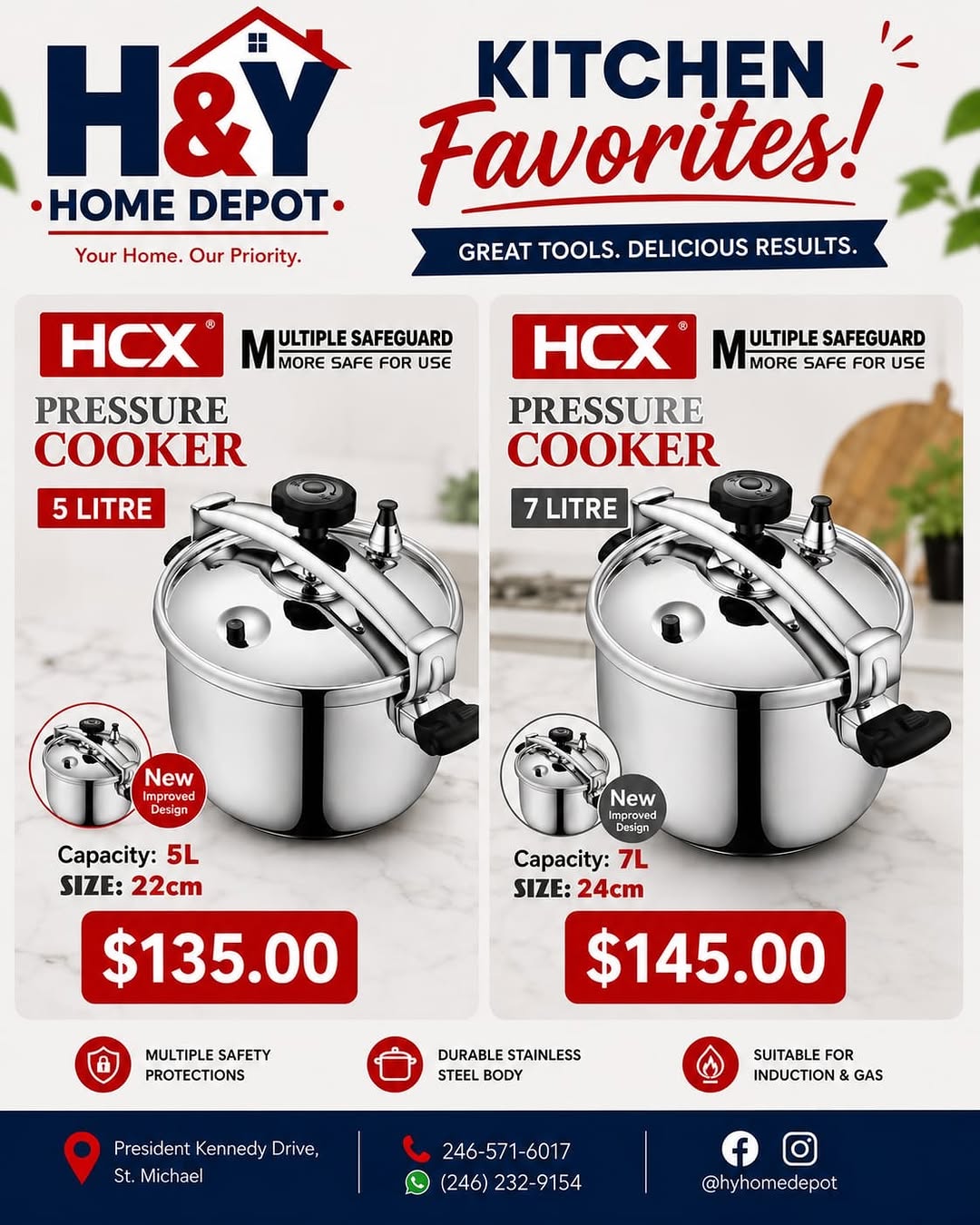 H&Y Home Depot Kitchen Favourites – Cookware, Appliances & More at Listed Prices