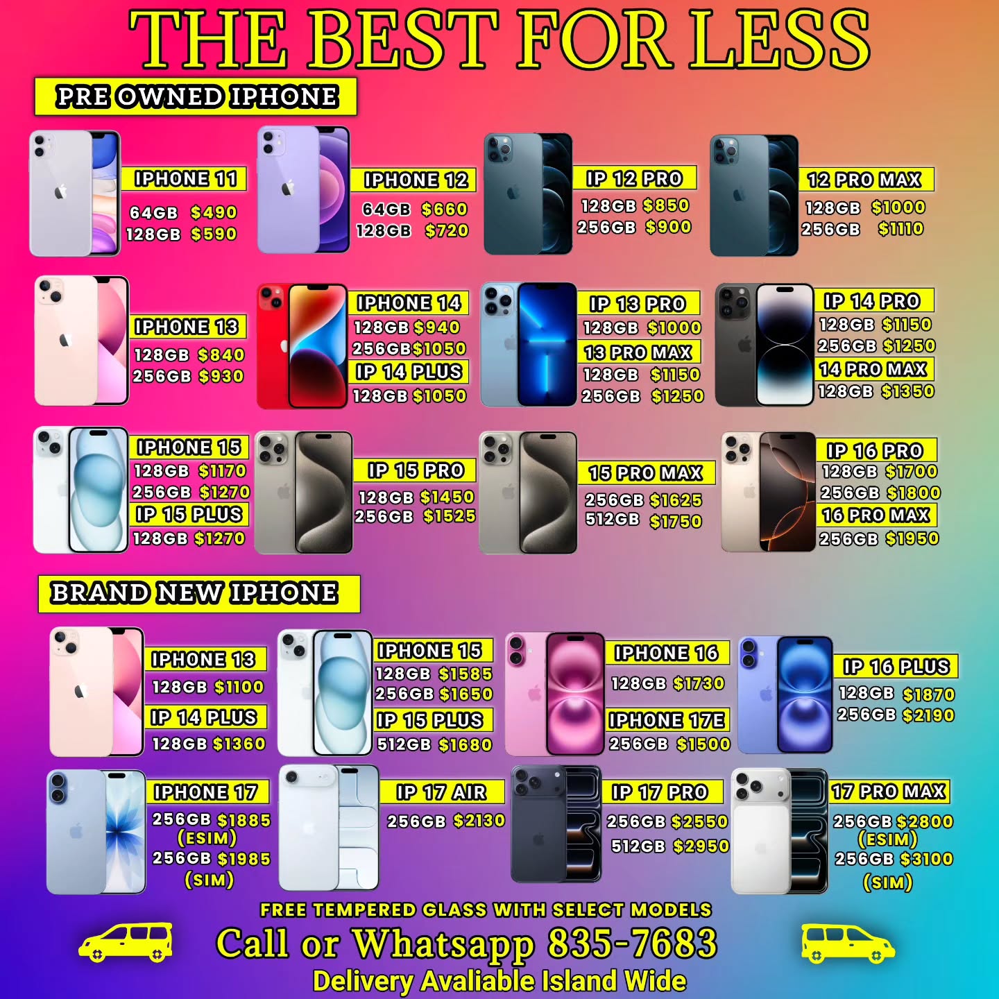 The Best For Less – Pre-Owned & Brand New iPhones at Tech Mania