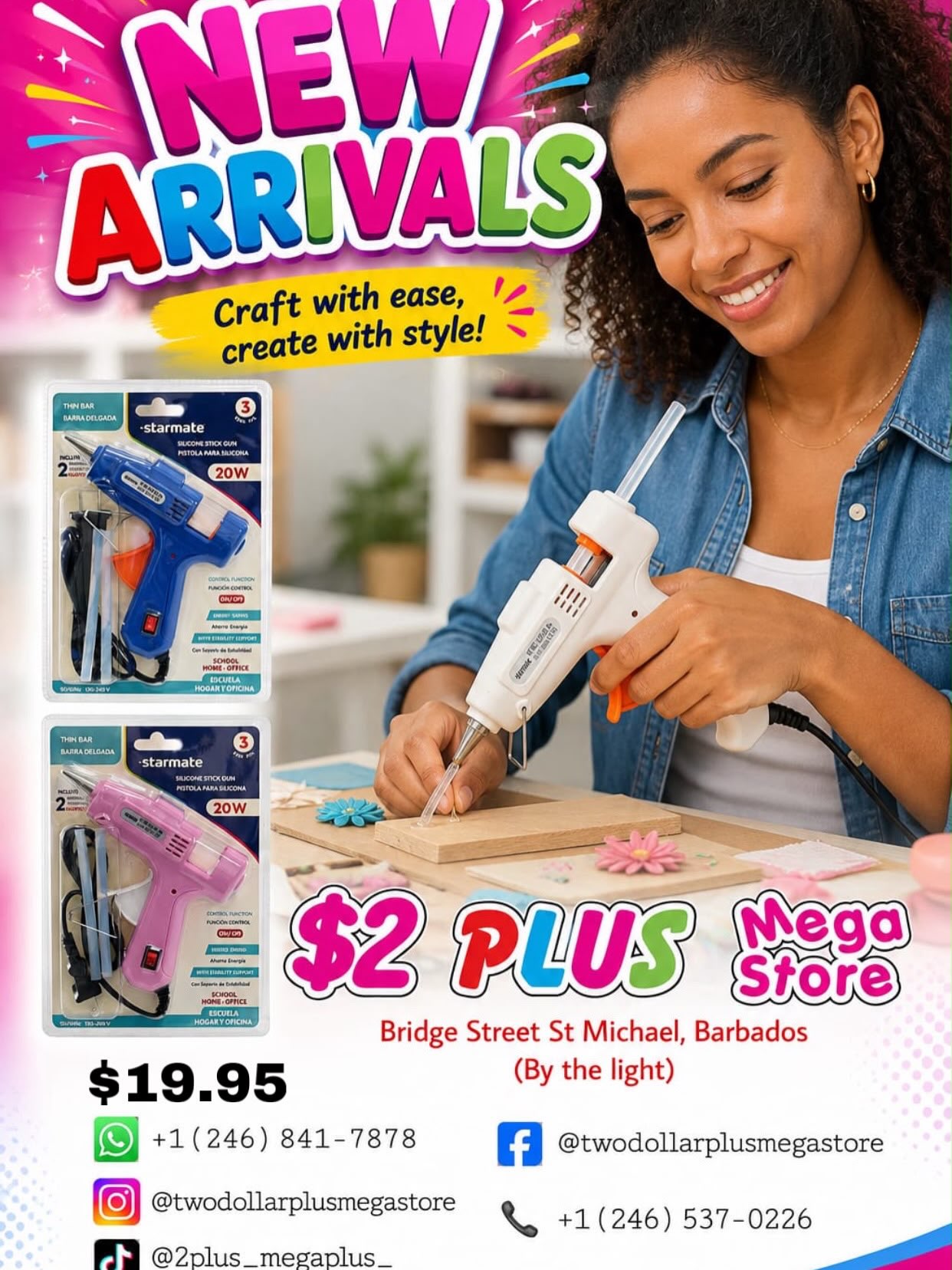 $2 Plus Mega Store New Arrivals – School Supplies, Document Frames & Art Supplies