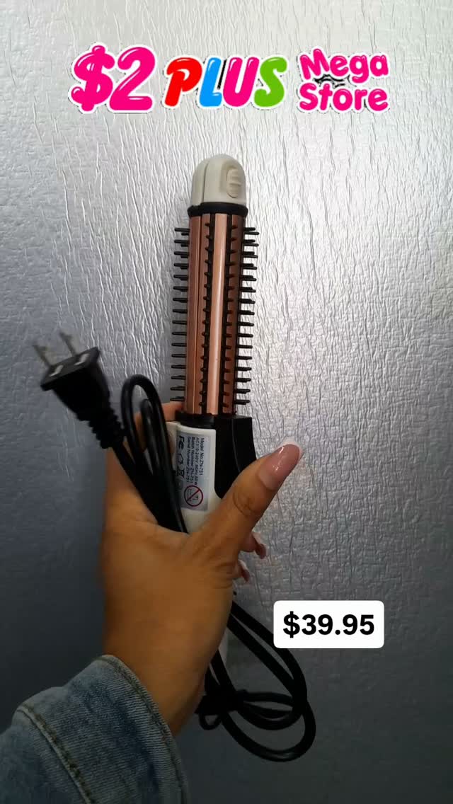 $2 Plus Mega Store – Hair Curling Brush for $39.95