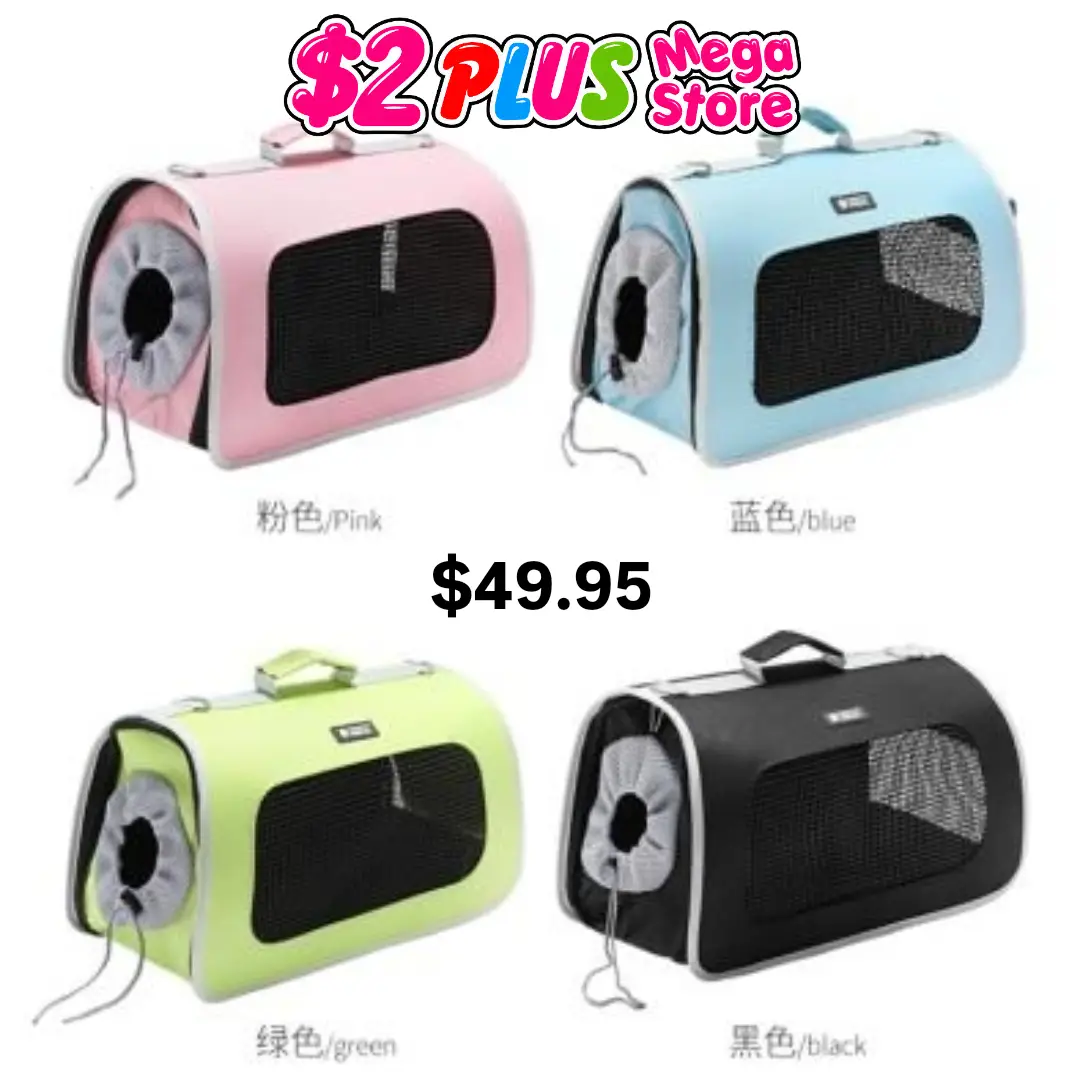 $2 Plus Mega Store Pet Carriers & Backpacks — From $49.95