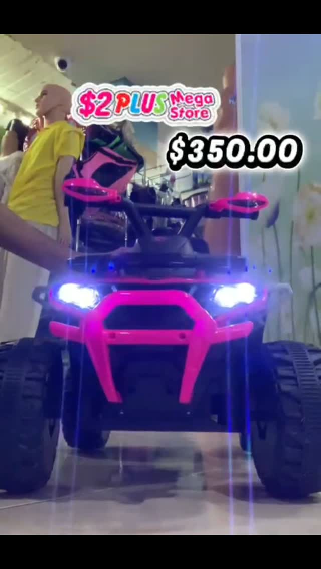 Toddler Ride-On Car – $350.00 at $2 Plus Mega Store