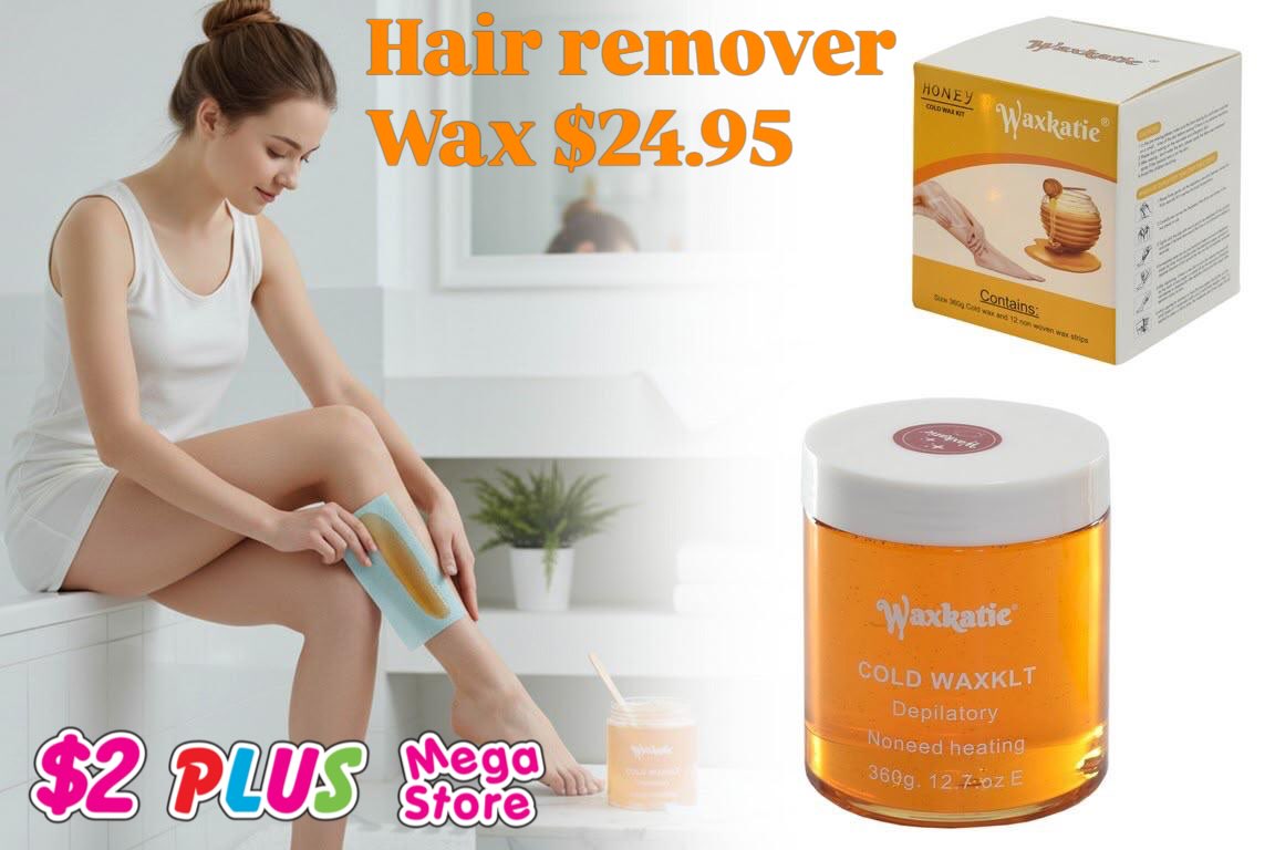 Hair Remover Wax Kit – $24.95 at $2 Plus Mega Store