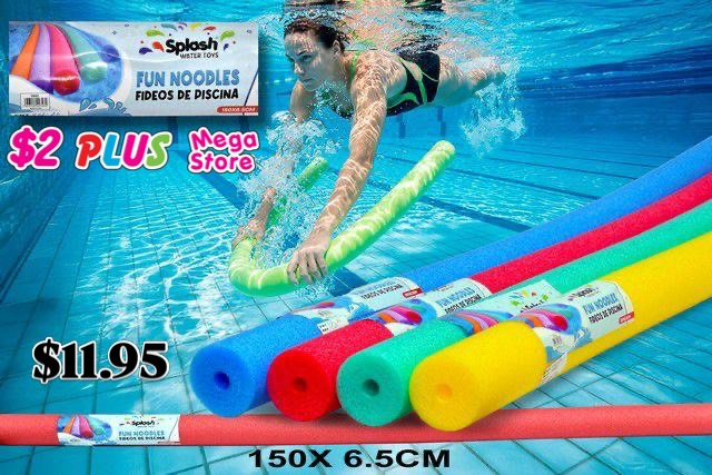 Splash Fun Pool Noodles – $11.95 at $2 Plus Mega Store
