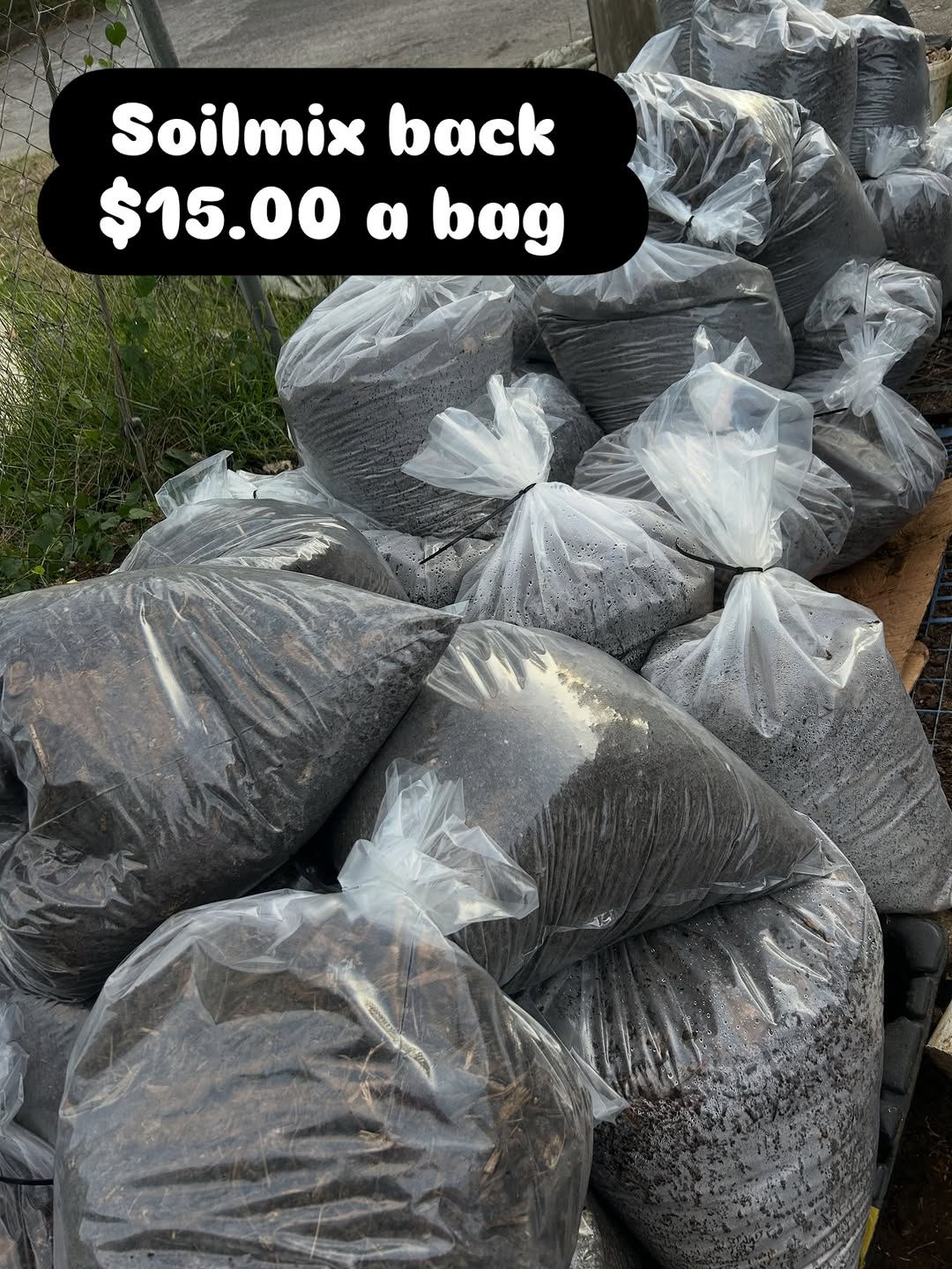 Soilmix Back – $15.00 a Bag