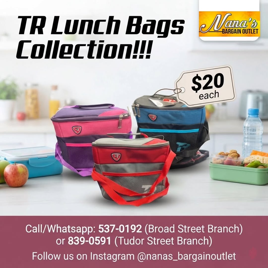 Nana's Bargain Outlet – Lunch Bags Collection from $20 Each