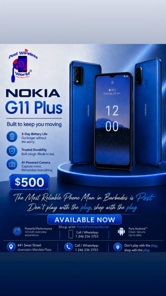 Nokia G11 Plus for $500 at PostWirelessWorld