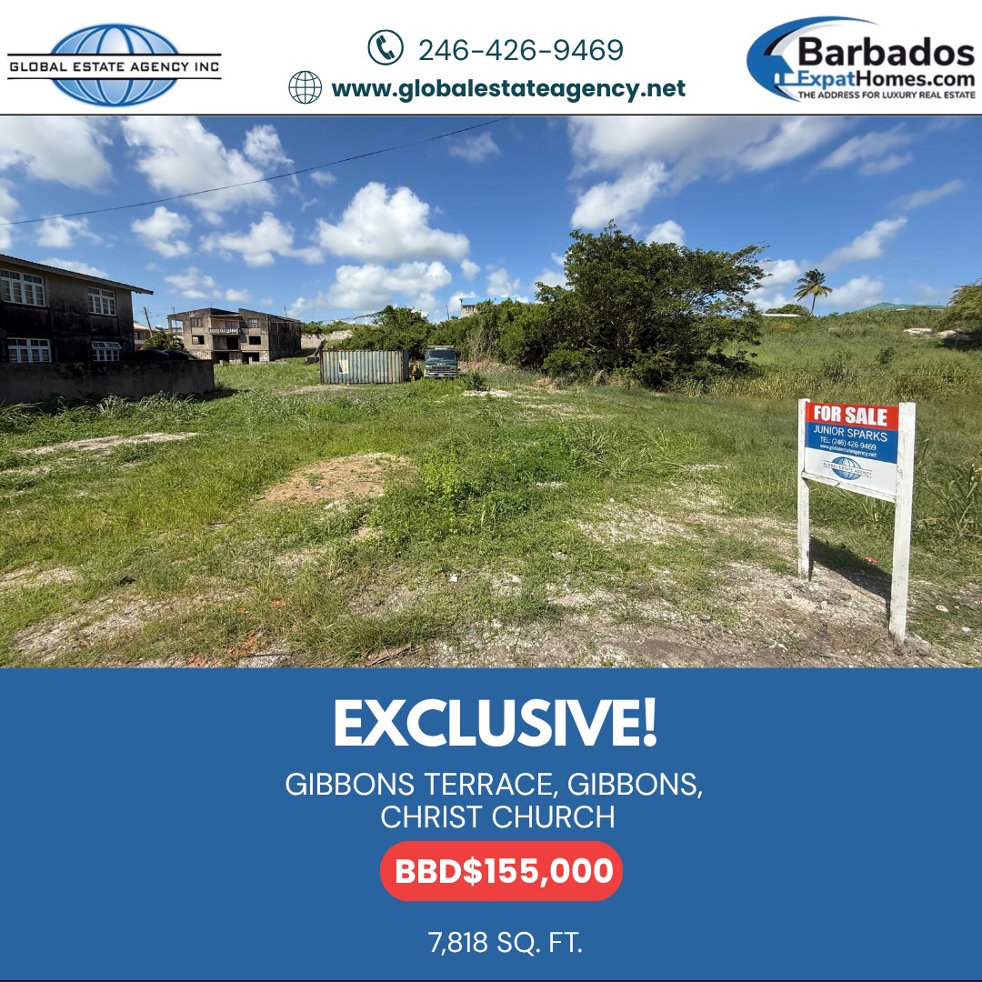 Land Lots for Sale Under BBD$300,000 Across Barbados