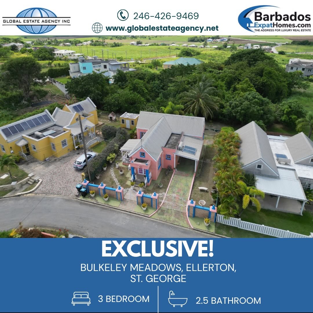 Exclusive 3-Bed Family Home for Sale in Bulkeley Meadows, St. George – BBD$650,000